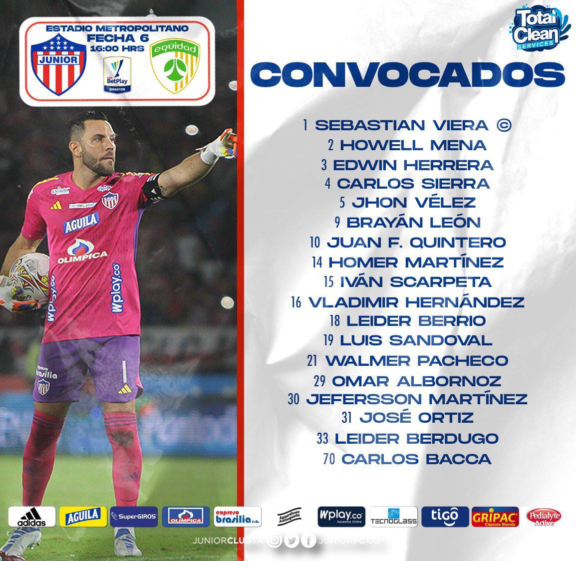 Previa Junior de Barranquilla vs La Equidad: duelo de necesitados ...